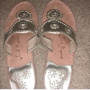 Platinum Jack Rogers size 7